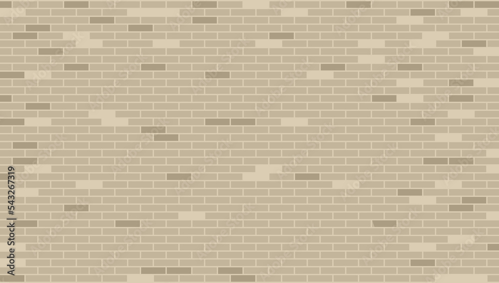Empty room with white brick wall. Background for loft and trendy showroom or cafe. Vector realistic interior of studio in loft style Empty room with white brick wall. Background for loft and trendy showroom or cafe. Vector realistic interior of studio in loft style