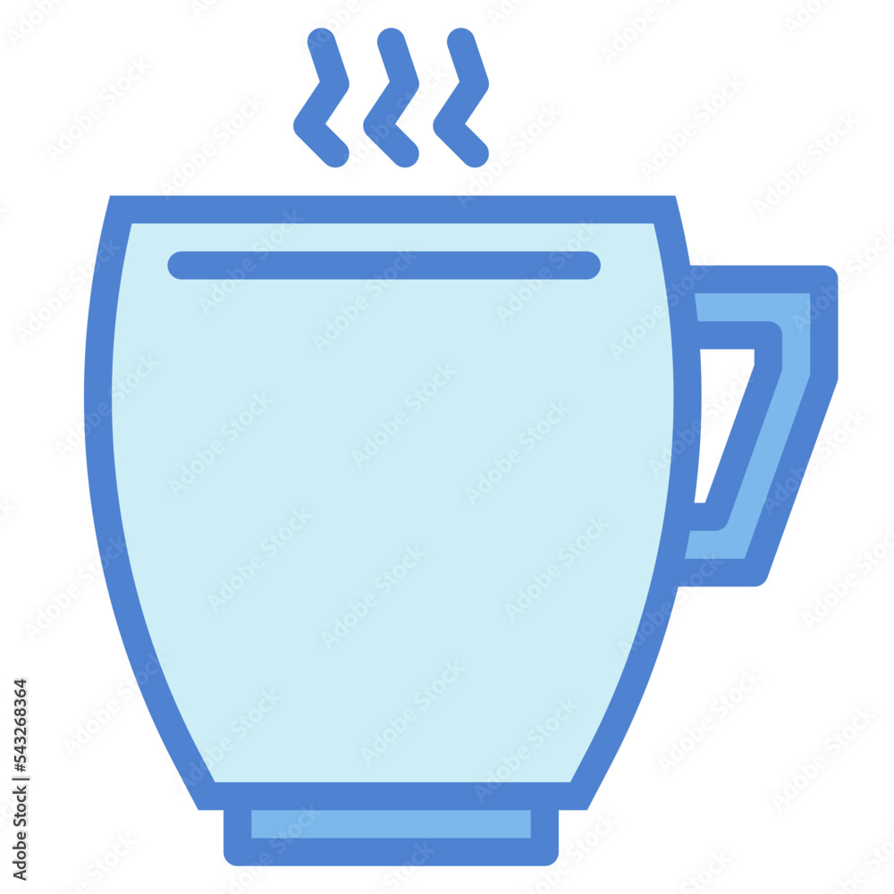 mug two tone icon style