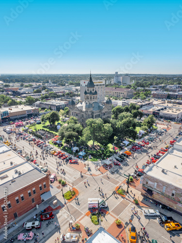 Downtown Denton, Texas photo