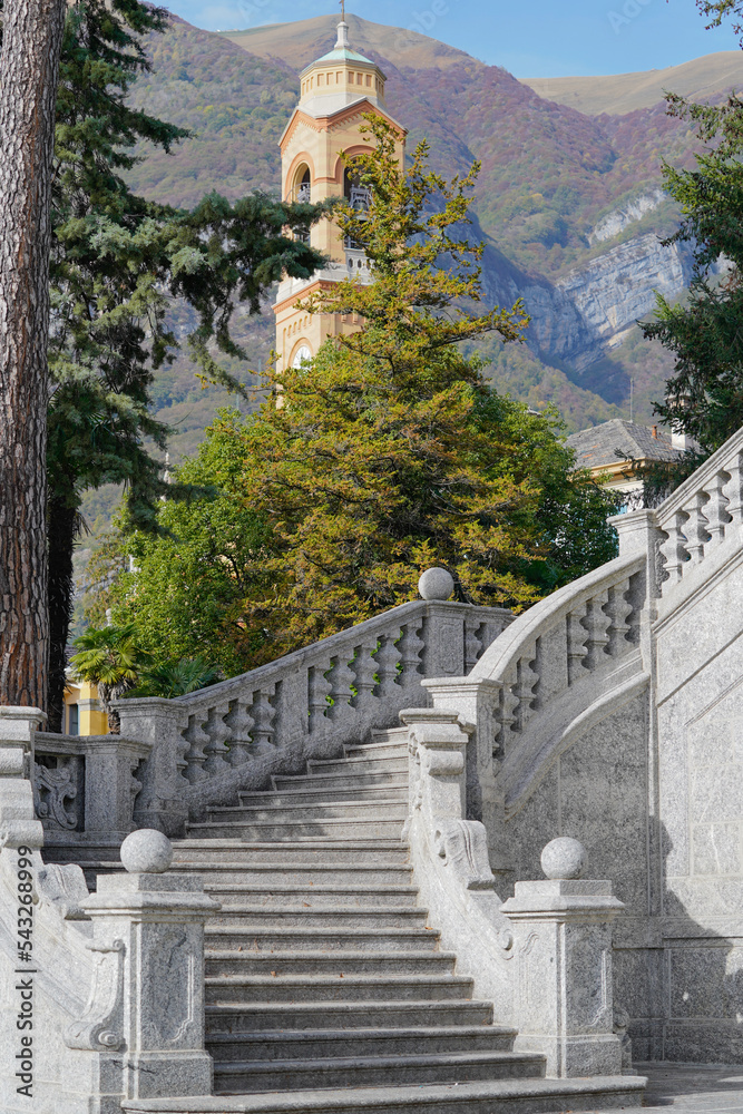 Obraz premium stairs in the park