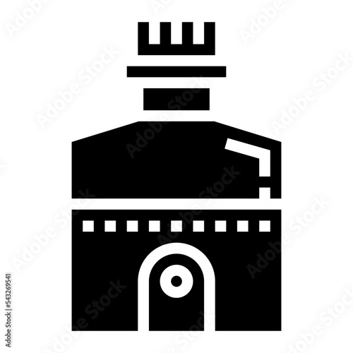 canteen glyph icon style