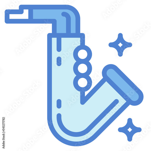 saxophone two tone icon style