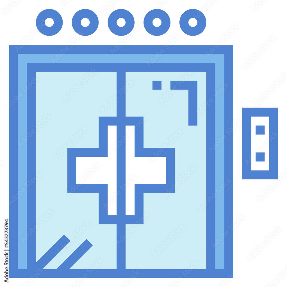 Anesthesia two tone icon style Anesthesia two tone icon style