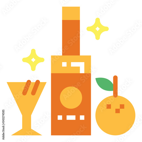 still life flat icon style