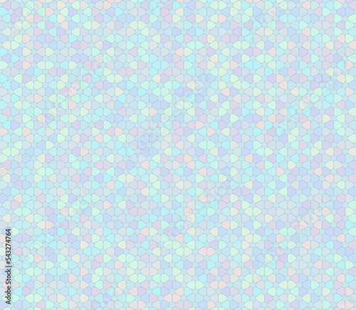 Flickering background. Shimmering background in blue and pink tints. Vector background of geometric shapes. Background in soft tones. 