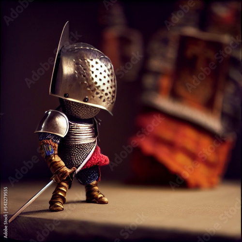 Tela tiny knight in armour