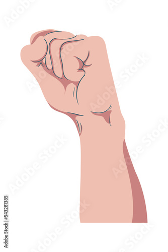 human fist illustration