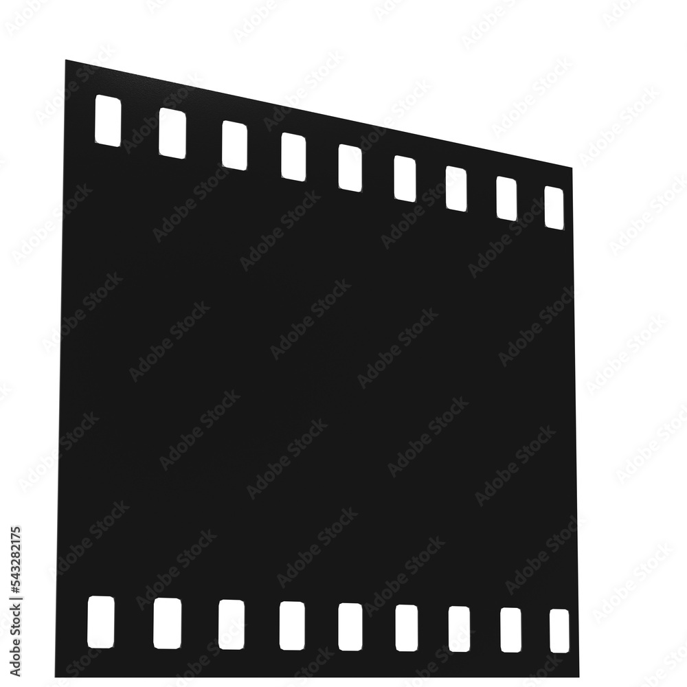 3d rendering illustration of a photo film module 3d rendering illustration of a photo film module