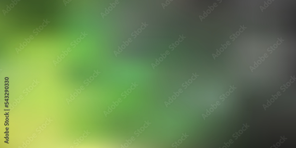 Dark green, yellow vector blur template. Dark green, yellow vector blur template.