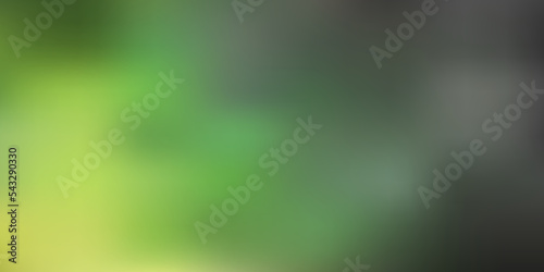 Dark green, yellow vector blur template.
