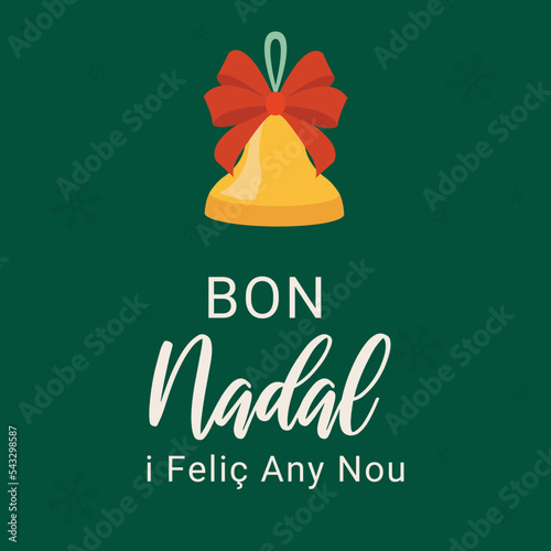 Bon Nadal christmas in catalan language