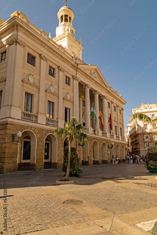 town hall of Cadiz in Andalusia