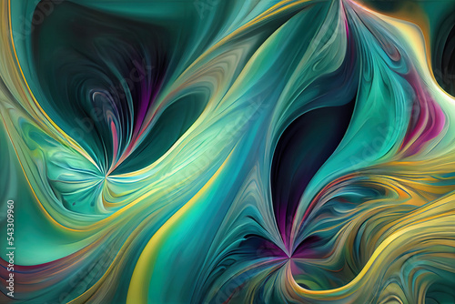 Awesome wave of colors  wallpaper  illustration  rendered  beautiful background  flow  energy