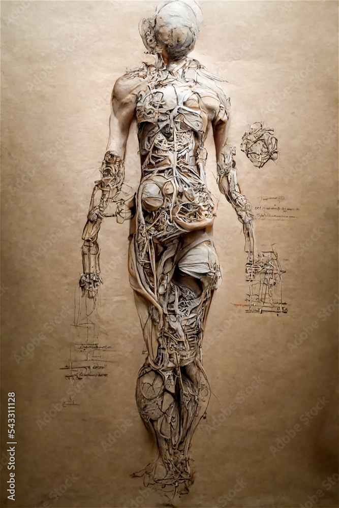 Anomalous anatomy - obrazy, fototapety, plakaty 