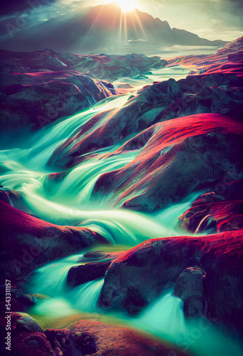 Mountain river