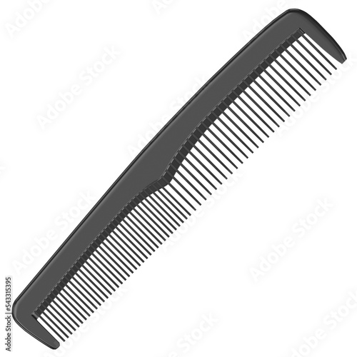 3d rendering illustration of a pocket comb
 photo