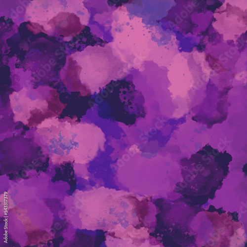 Abstract Watercolor Purple Background