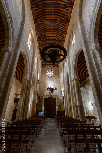 Interior of the San Pedro basilica in Cordoba, Spain © skovalsky