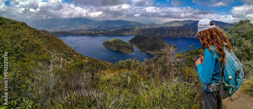 Cuicocha lagoon