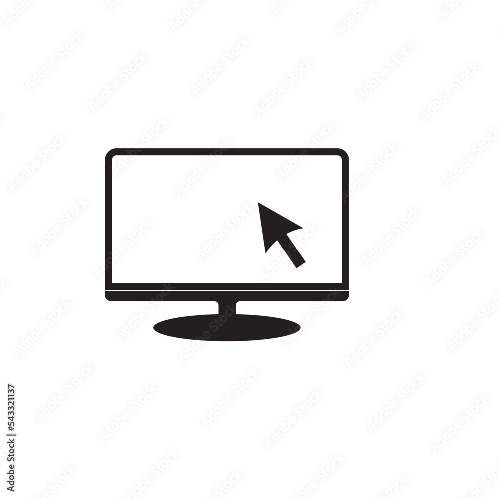 monitor vector icon monitor vector icon