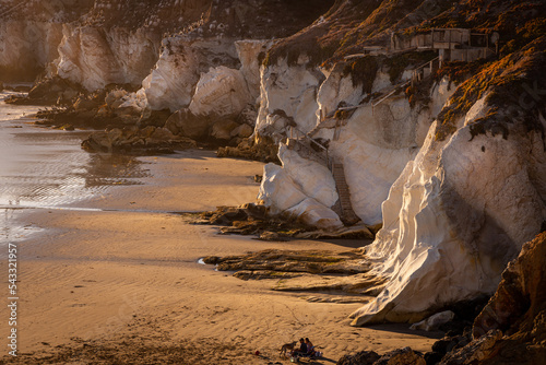 Pismo Beach california sunset seashore