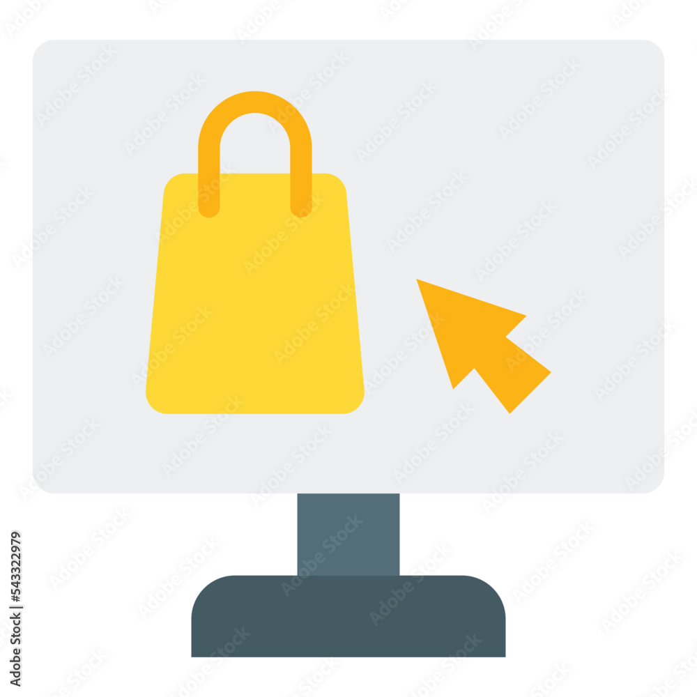 Obraz premium Online Shop Icon