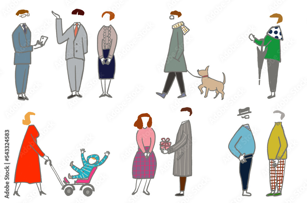 Fototapeta premium さまざまなライフスタイル