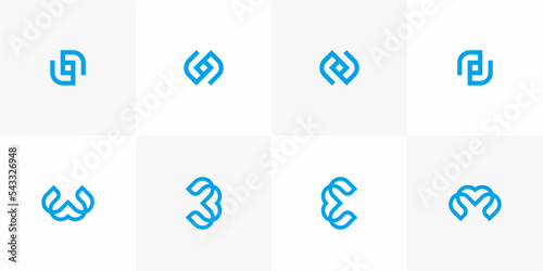 set of icons for design