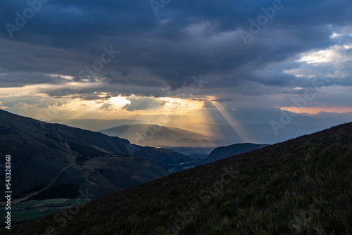 Central Andes of Ecuador photo