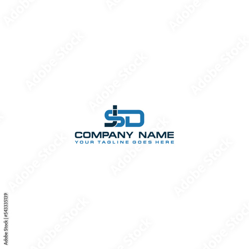 jsd letter logo design .