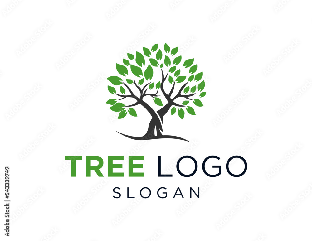 Logo about Tree on white background. created using the CorelDraw application.