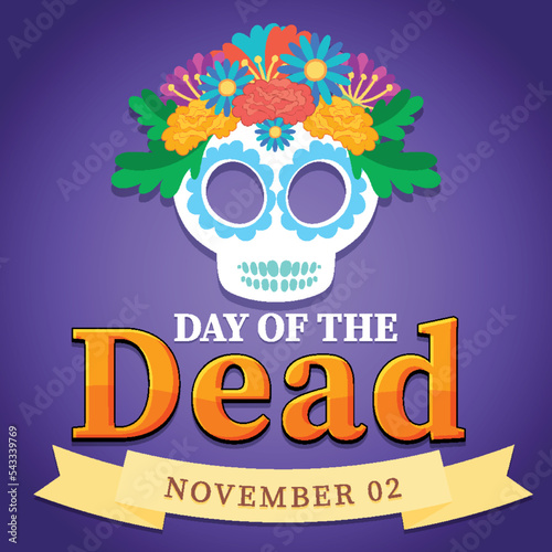 Day of the Dead banner design