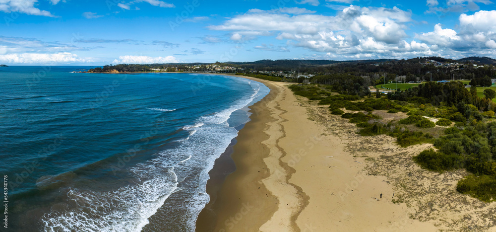 Sea and Bay views from Hanging Rock at Batemans Bay