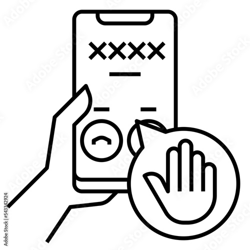 strange numbers icon