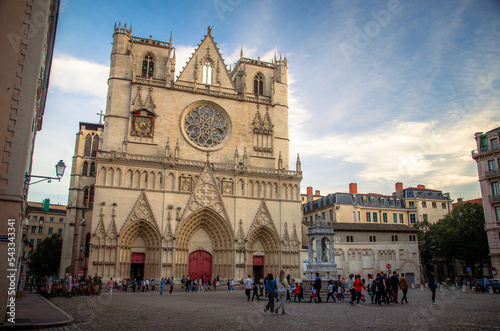 Lyon, Cathédrale saint Jean Baptiste photo