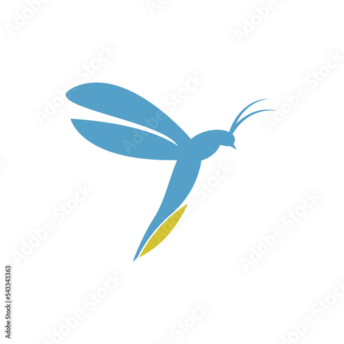 Fireflies logo icon illustration