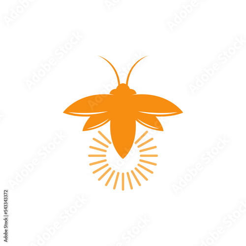 Fireflies logo icon illustration