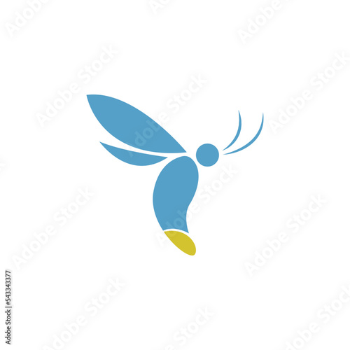 Fireflies logo icon illustration