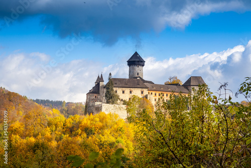 Castle Sovinec, Moravia, Opava region, Silesia, Czech republic