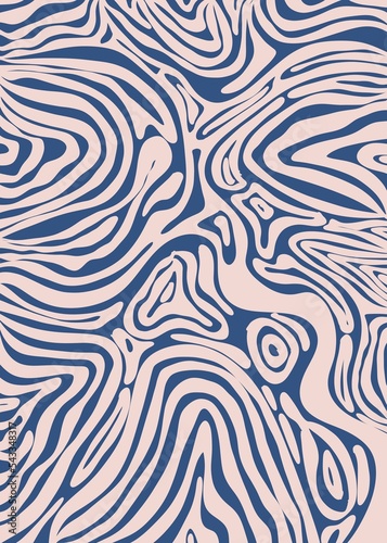 Abstract Swirl Modern Groovy Background 