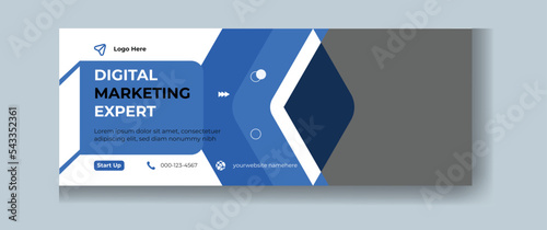 Digital marketing Facebook Cover and web banner design & business social media cover photo 