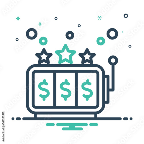 Mix icon for lucky