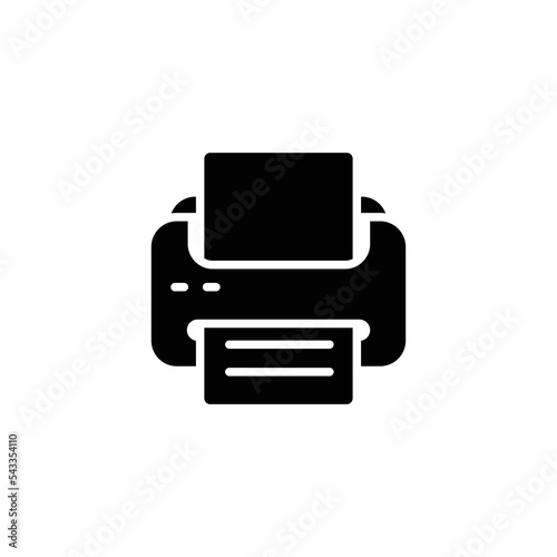 printer icon design vector template