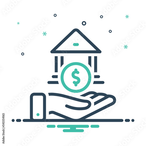 Mix icon for loans
