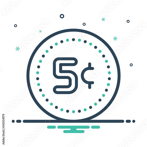 Mix icon for nickel