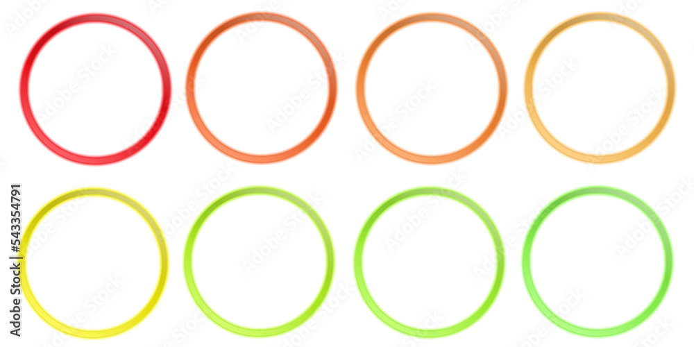 set of circle neon icon frame, glowing cirlce frame frame of icons set of circle neon icon frame, glowing cirlce frame frame of icons