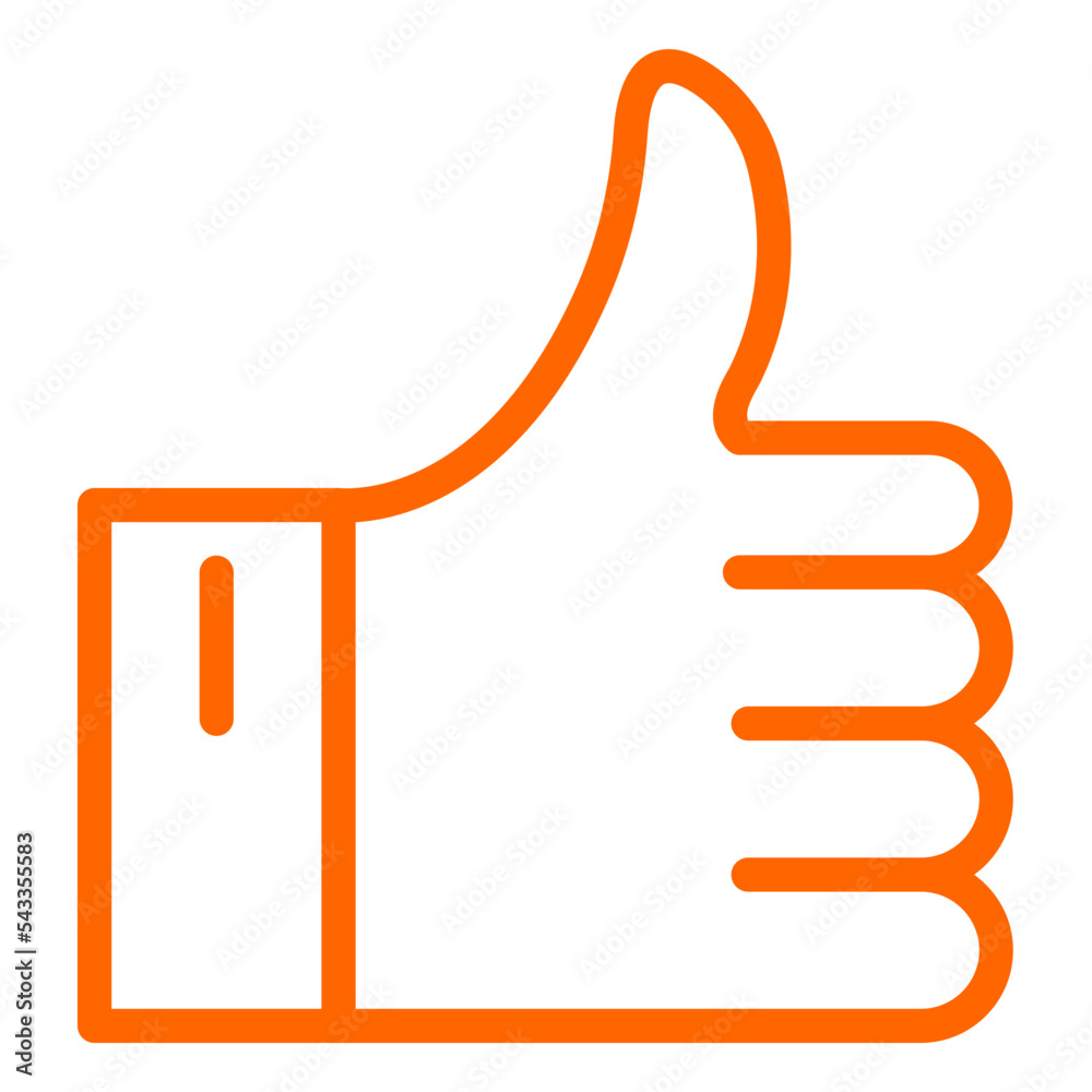 Obraz premium Like Icon Style