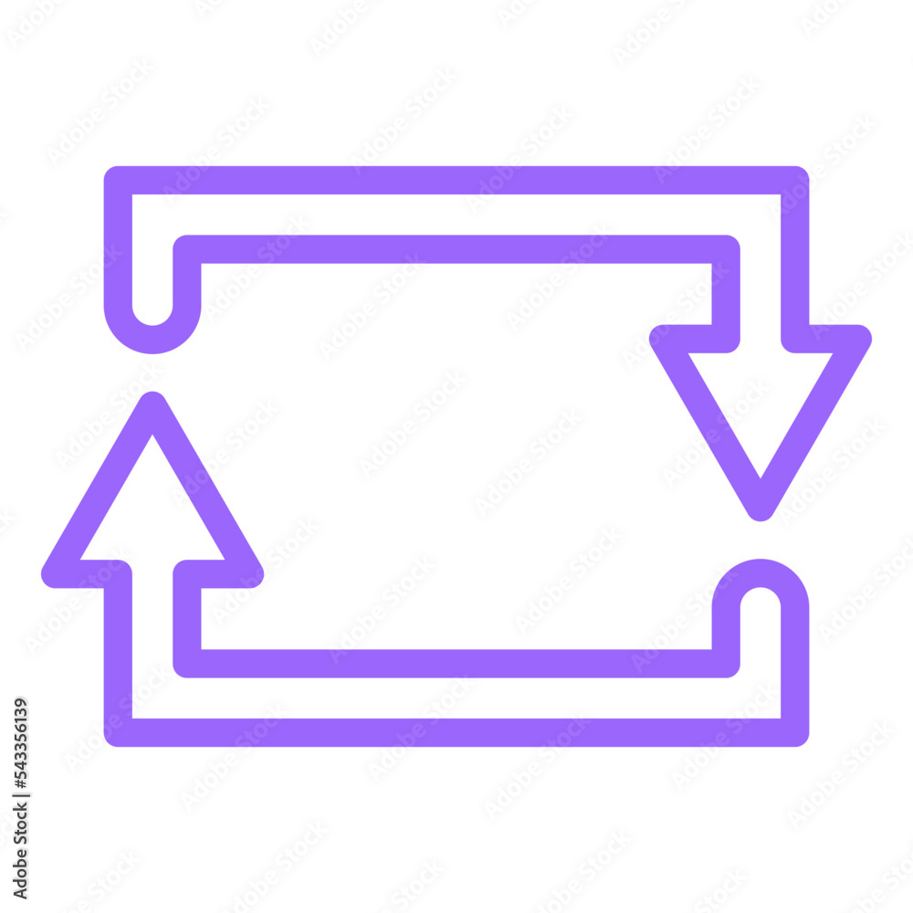 Rectangular Arrow Icon Style Rectangular Arrow Icon Style