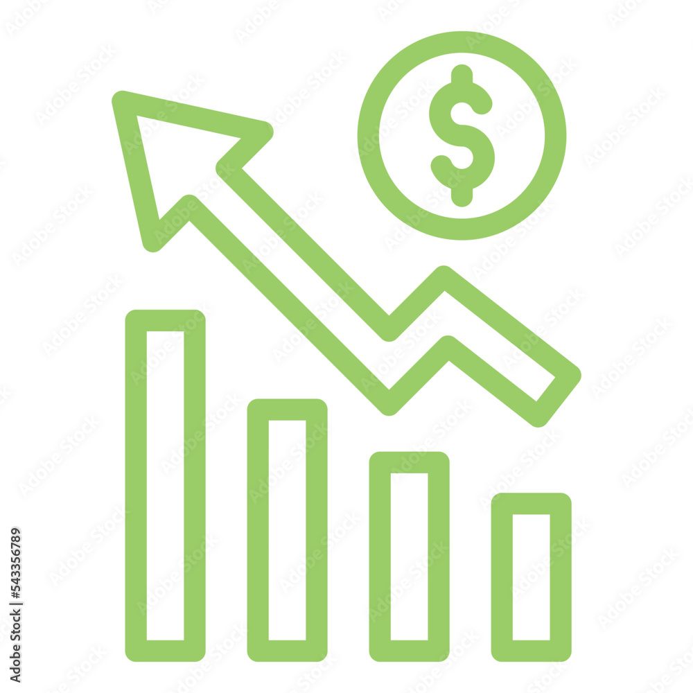 Growth Icon Style Growth Icon Style