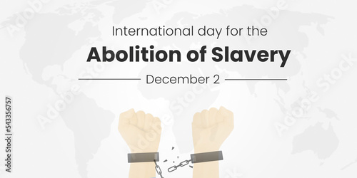 International day of abolition of slavery  photo